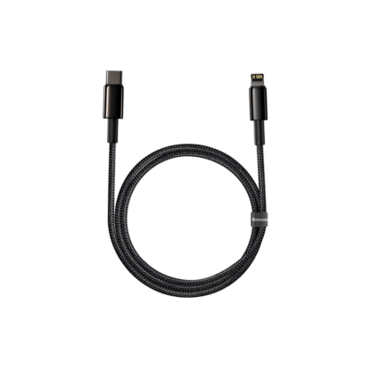 Tungsten Gold Fast Charging Data Cable Type-C to iP PD 20W - Image 2