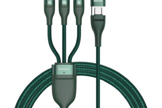 Flash Series Two-for-three Fast Charging Data Cable U+C to M+L+C 100W