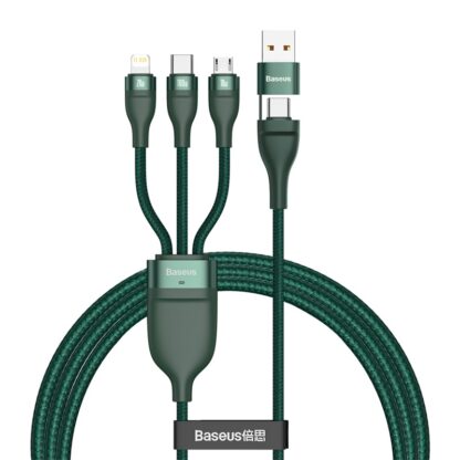Flash Series Two-for-three Fast Charging Data Cable U+C to M+L+C 100W