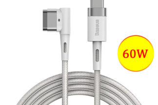 Baseus 60W Charging Cable Type-C to L Type Interface for MacBook Laptop