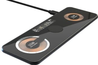 15W Wireless Charger Magnetic Suction 3-in-1 Wireless Charging for iPhone 15 PRO MAX, AirPods 2nd GEN, Watch Series 1 to Series Ultra & Galaxy S23 ULTRA