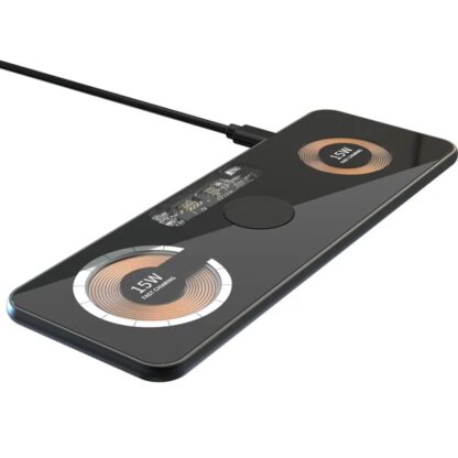 15W Wireless Charger Magnetic Suction 3-in-1 Wireless Charging for iPhone 15 PRO MAX, AirPods 2nd GEN, Watch Series 1 to Series Ultra & Galaxy S23 ULTRA
