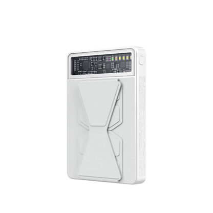 Recci RPB-W19 Pathfinder 3 in 1 Magnetic Charging Stand Powerbank 10,000mAh (White) - Image 10