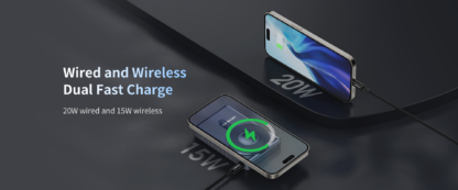 Recci RPB-W19 Pathfinder 3 in 1 Magnetic Charging Stand Powerbank 10,000mAh (White) - Image 3