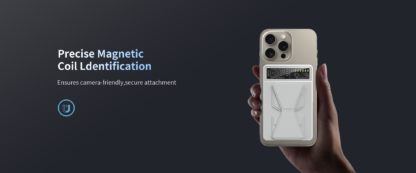 Recci RPB-W19 Pathfinder 3 in 1 Magnetic Charging Stand Powerbank 10,000mAh (White) - Image 5