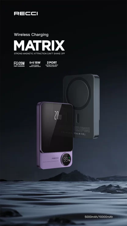 Recci RPB-W16 Matrix Power Bank 10000 MAh - Image 9